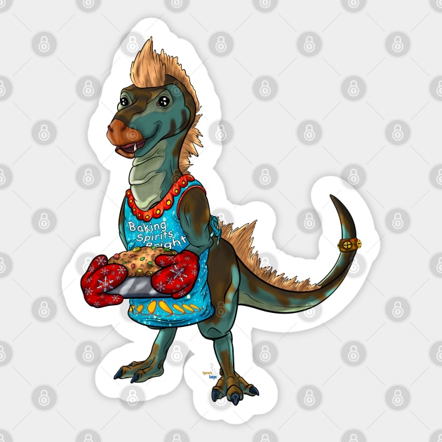 TWD Holidinos: Fruitadens Fruitcake Sticker by tygerwolfe